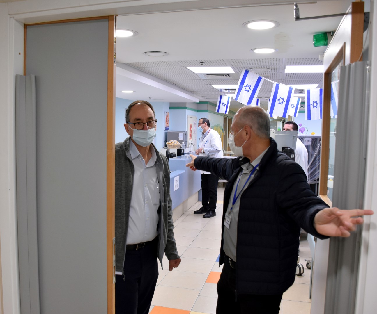 בשל העלייה המשמעותית במספר החולים, נפתחה במרכז הרפואי פדה-פוריה מחלקה שלישית לטיפול בחולי קורונה.